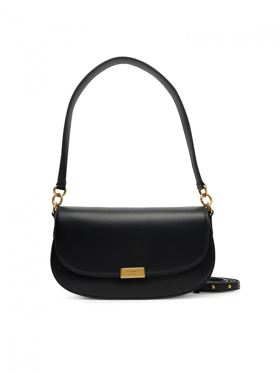 Tommy Hilfiger Kabelka Iconic Leather Crossover AW0AW18204 Černá